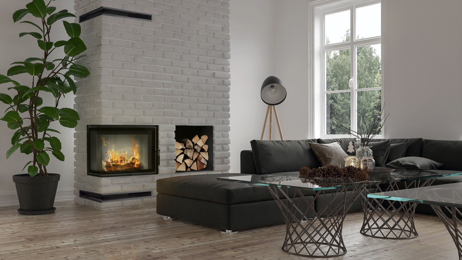 Aranżacja LUCY 14 SLIM lewy BS rysunek techniczny